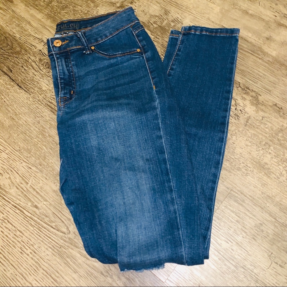 Rewash stretchy high-waisted jeggings